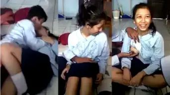 Anak SM_P Jakarta Mesum di Kelas