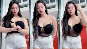 Tiktoker Toge Baju Tembus Pandang