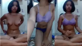 ABG Pakai BH dan CD di Rekam